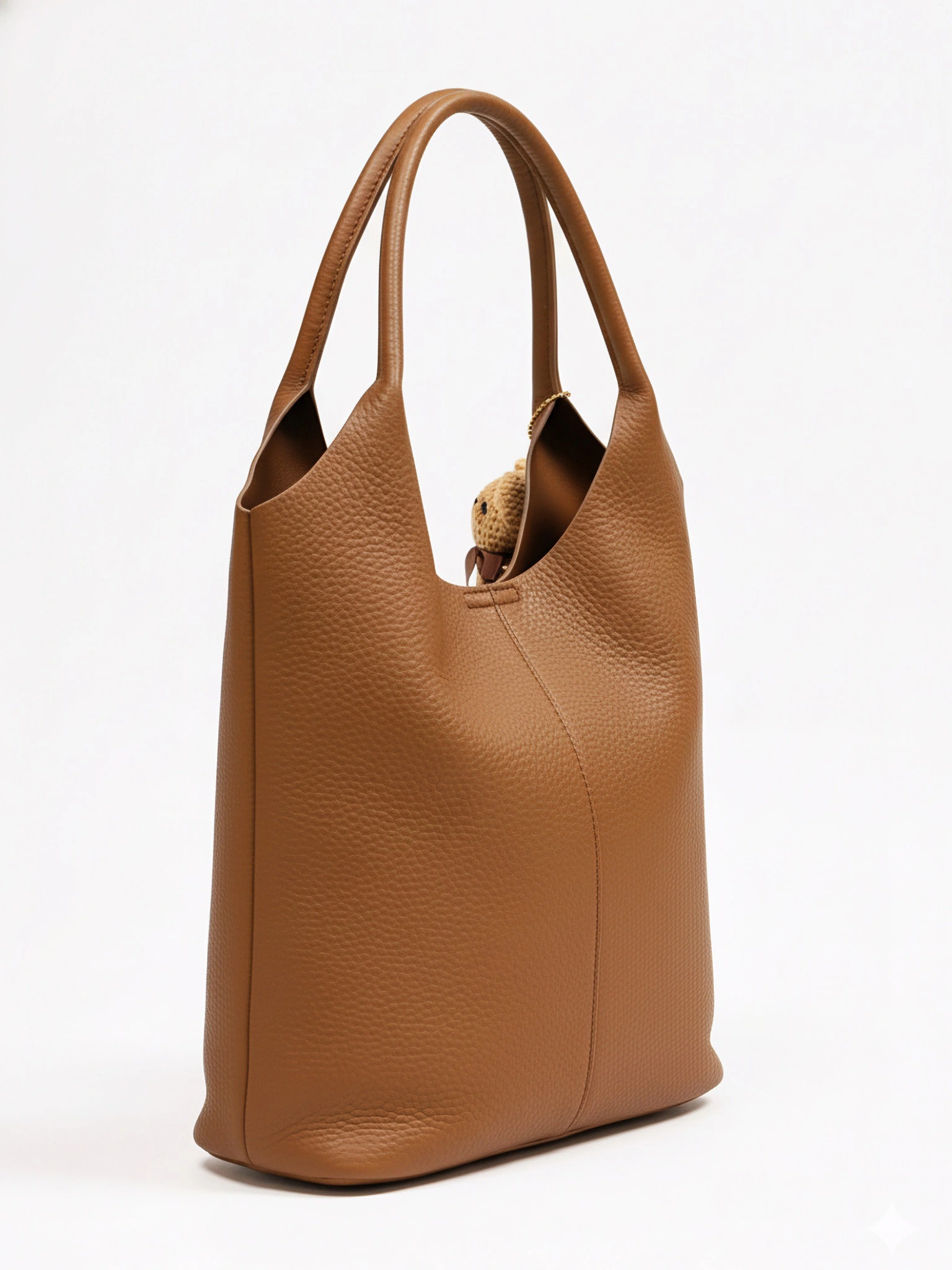 Сумка-шоппер с косметичкой и брелком в ассортименте